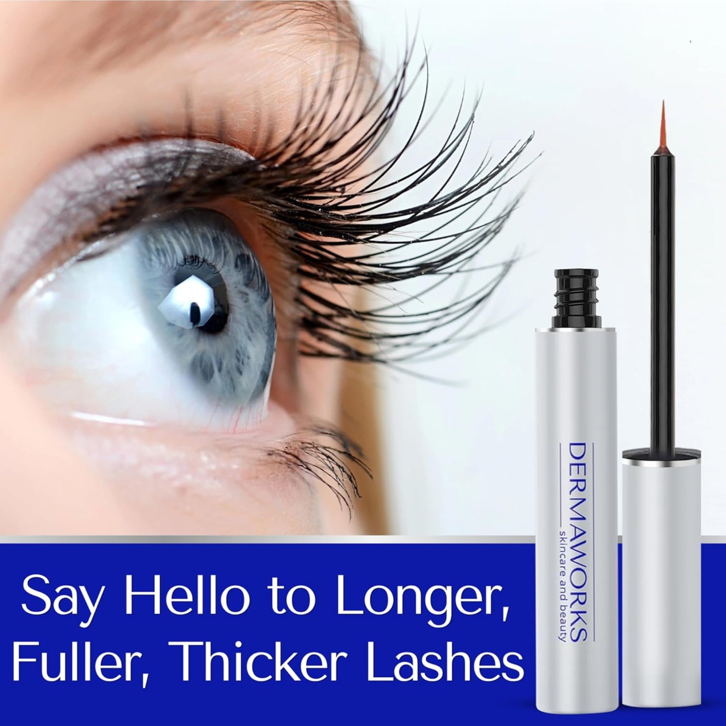 SPECTACULASH XL LASH SERUM for Eyelash Growth & Volume - Big Lashes Eyelash Growth Serum for Longer, Fuller, Natural Lashes - Suero Para Pestañas Crecimiento - Lash Conditioner & Boost -