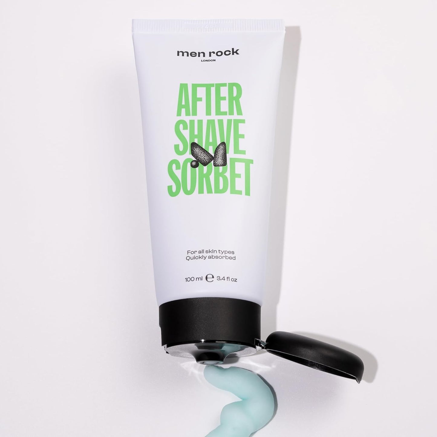 after Shave Sorbet - Face Moisturizer - Soothing Aftershave for Men - Mens Skincare Products - Post Shave Balm - Face Lotion - 3.4 Oz