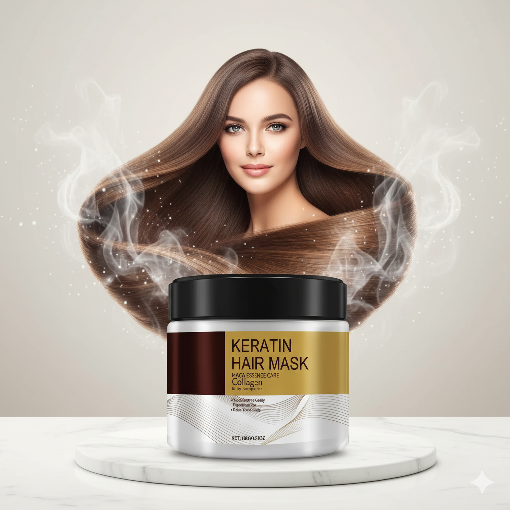 Hair Repair Mask – Collagen, Keratin & Argan Oil for All Hair Types (2 x 100ml)