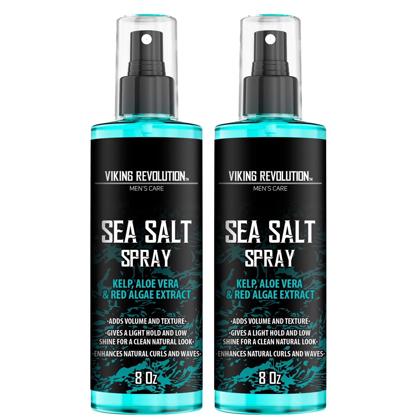 Sea Salt Spray for Hair Men - Hair Texturizing Spray with Kelp, Aloe Vera & Red